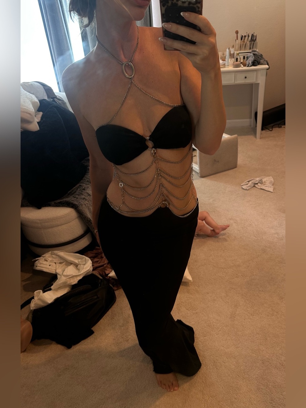 RARE🤍 I.AM.GIA black dress - Picture 6 of 8